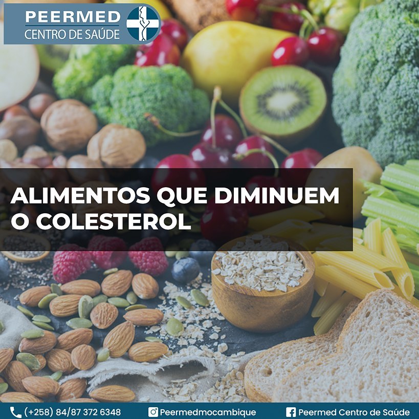 Alimentos que diminuem o colesterol